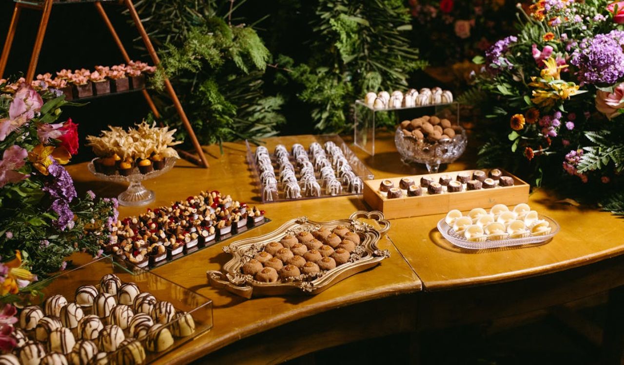 Assorted desserts