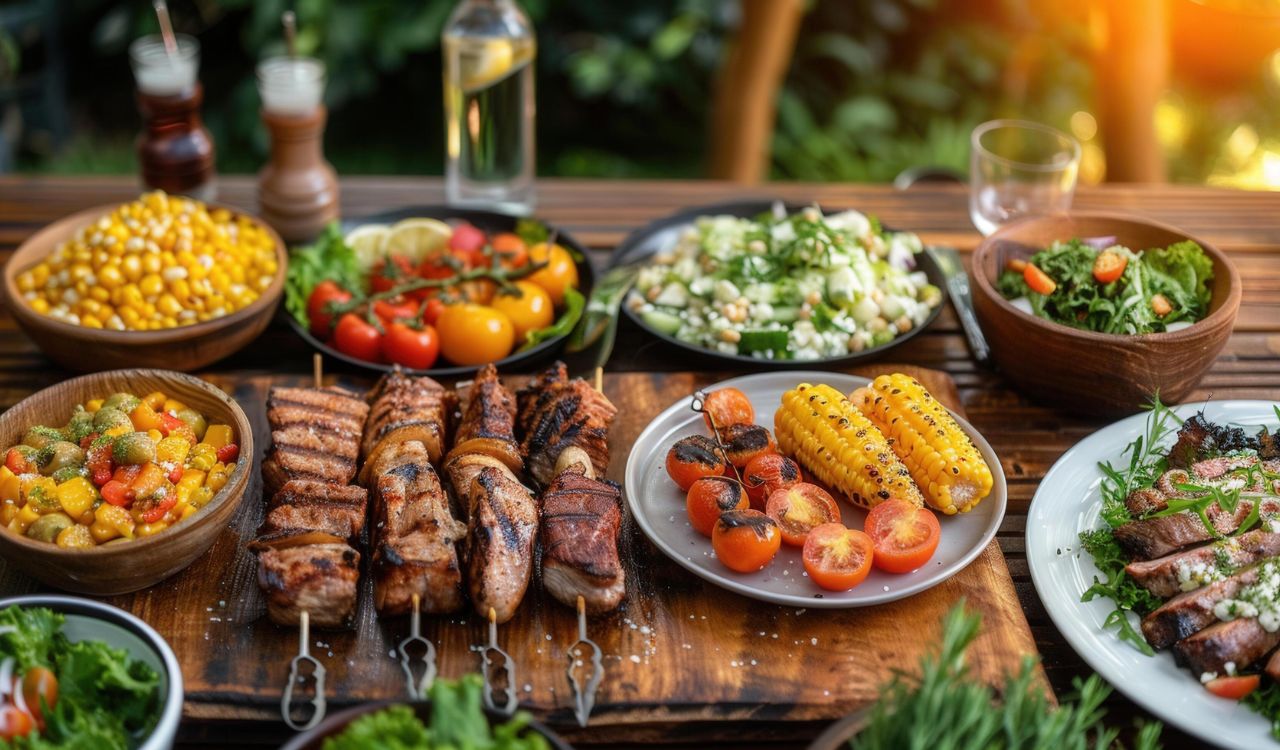 Backyard barbecue