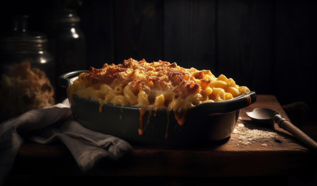Baked mac and cheese
