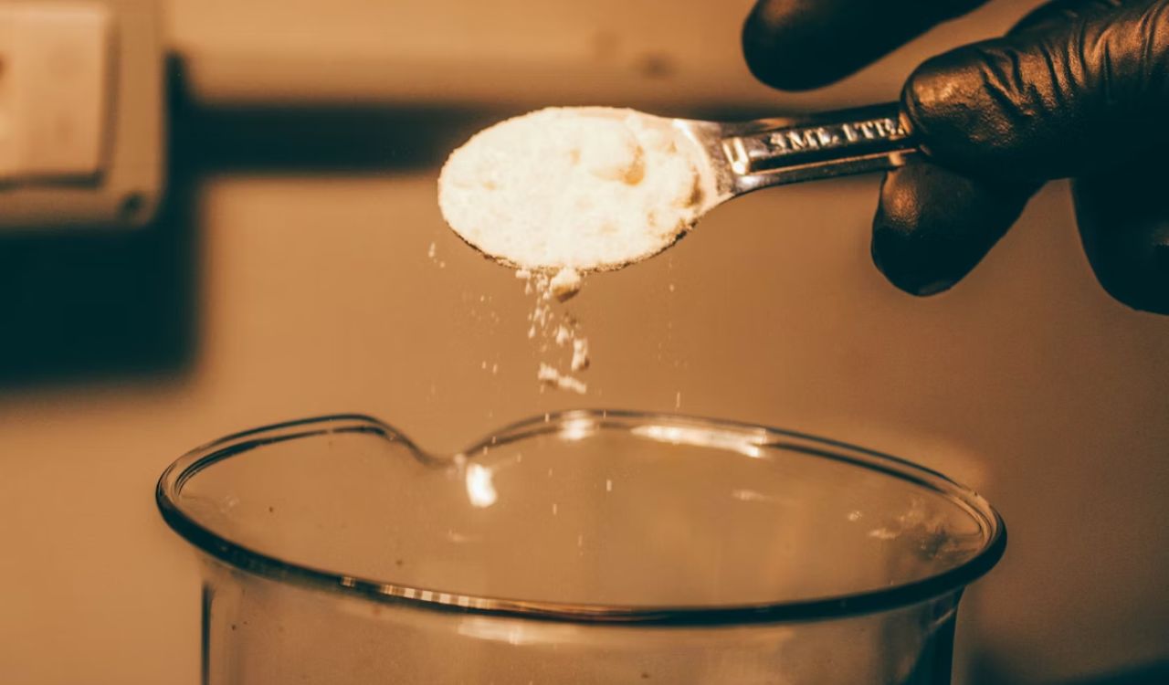 Baking soda and hydrogen peroxide