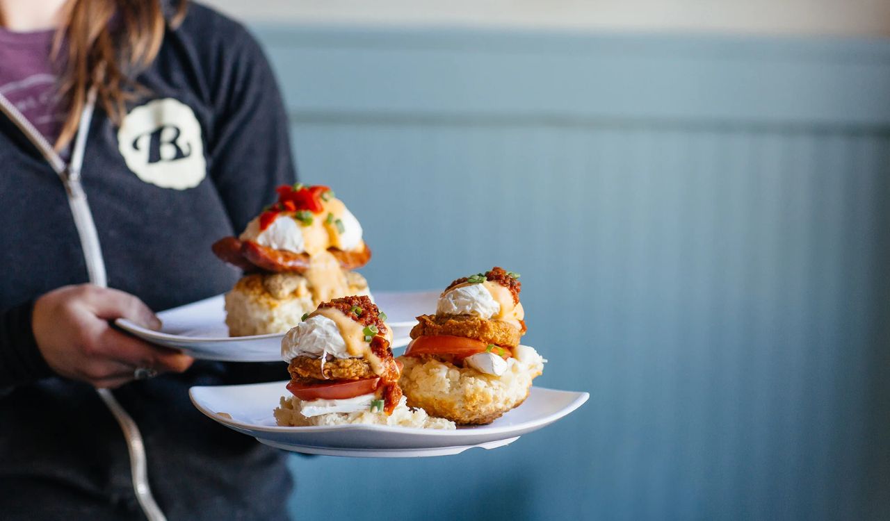 Biscuit Head Fried Chicken Biscuit