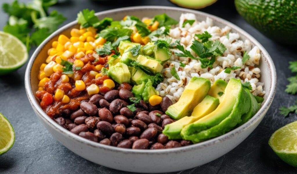 Black Bean Rice Bowls