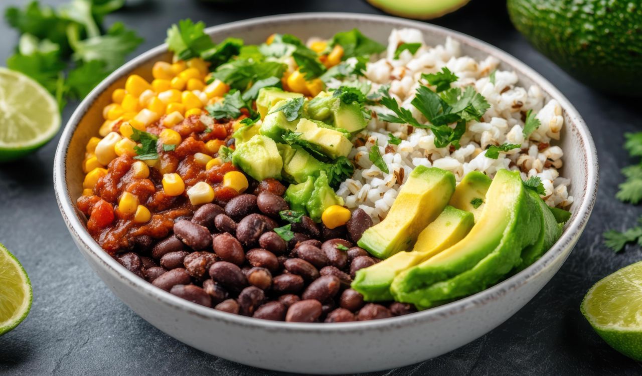 Black Bean Rice Bowls