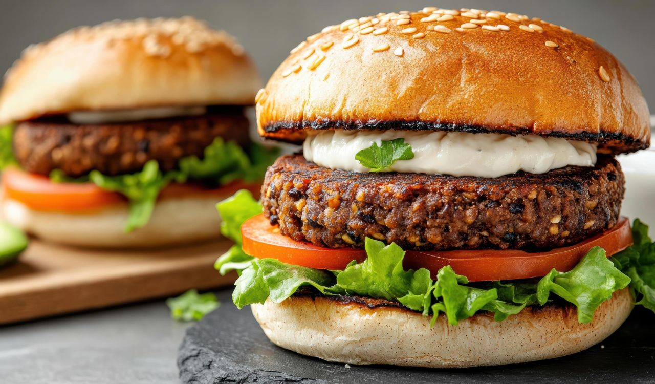 Black bean burgers
