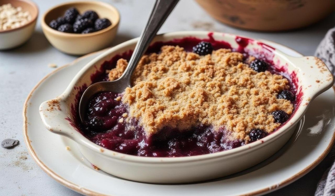 Blackberry crisp