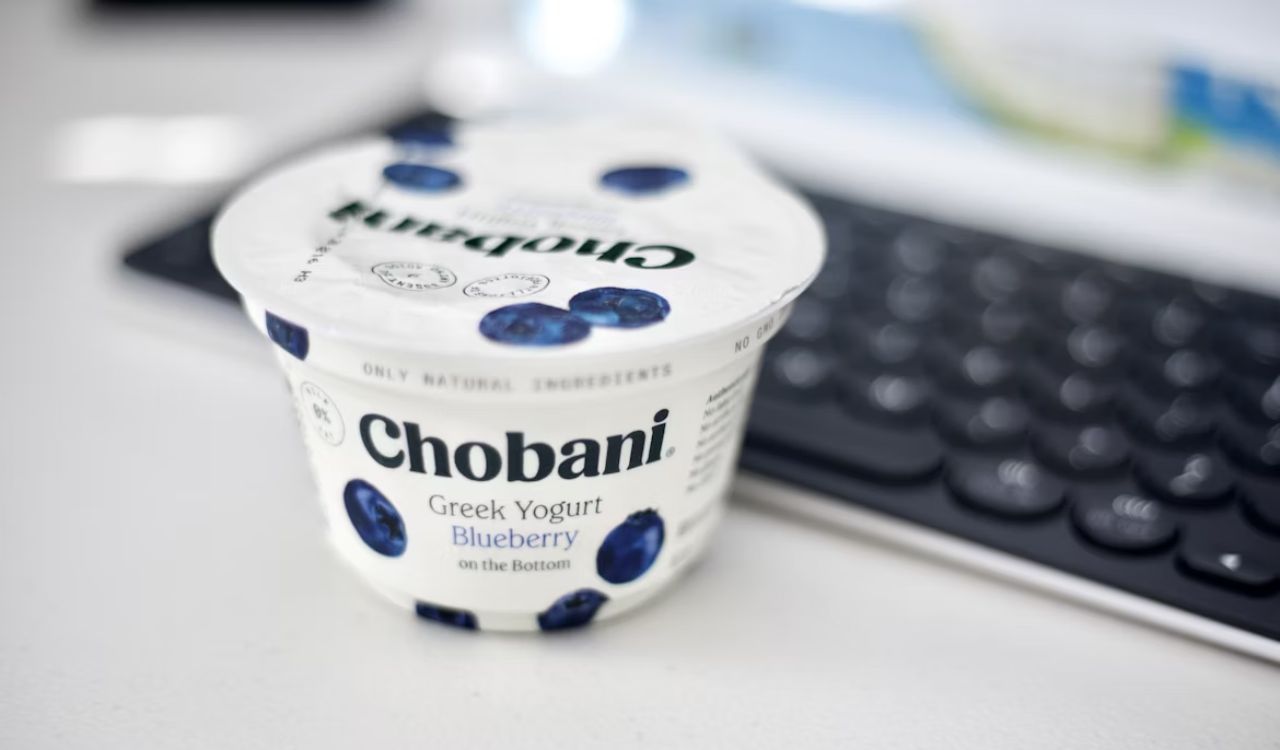Blueberry yogurt