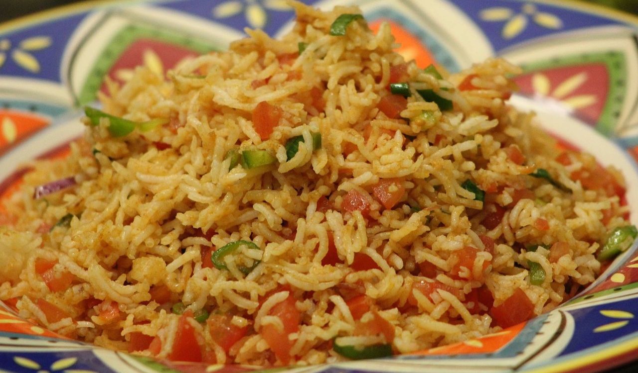 Bowl of Mexican rice