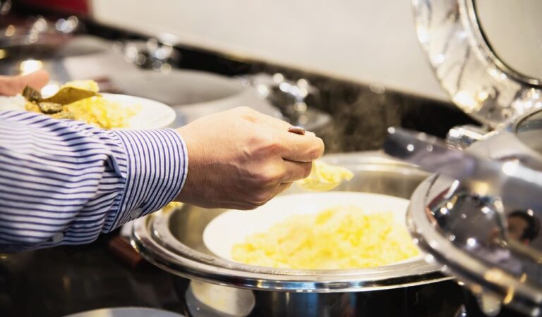 Breakfast buffet