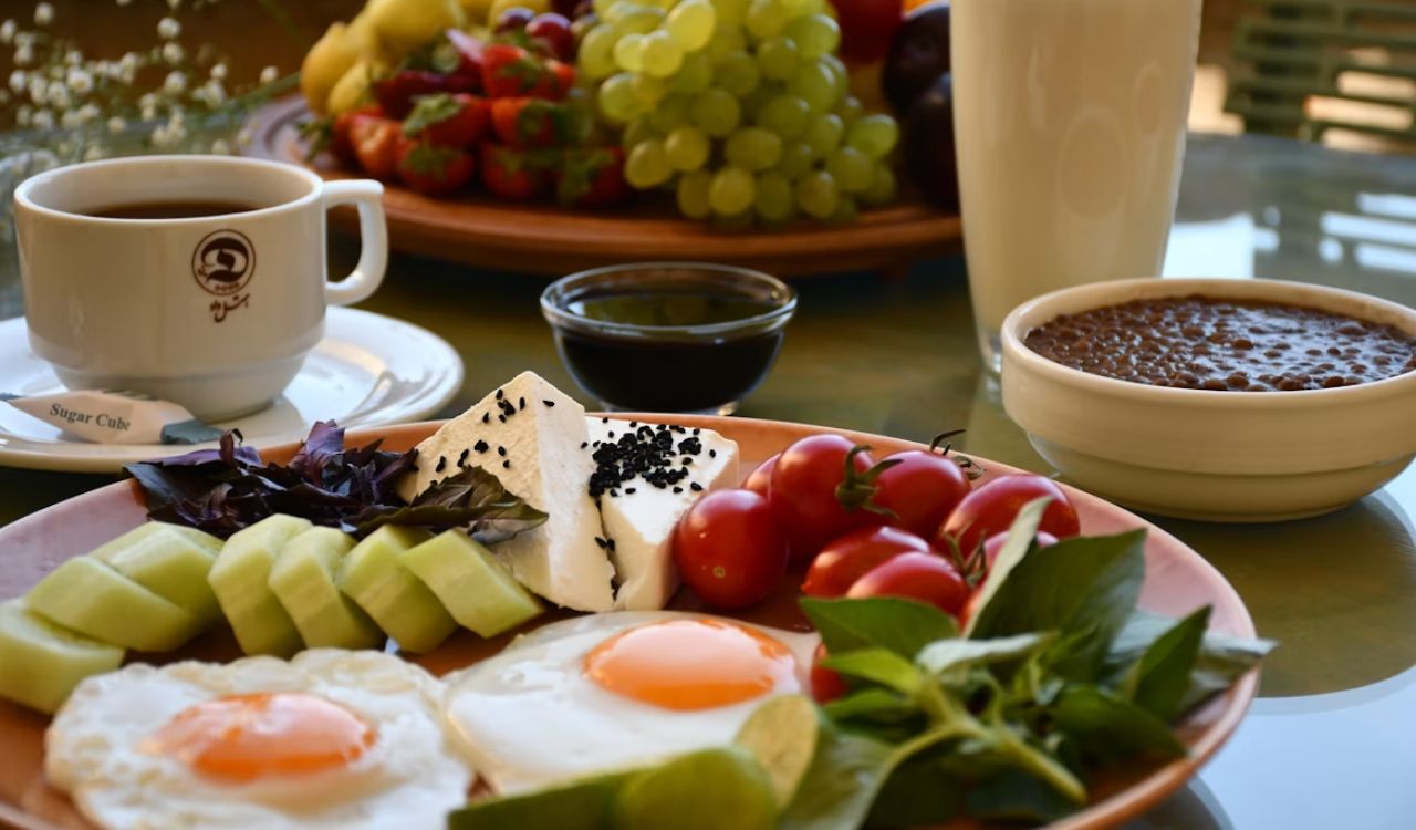 Breakfast plate