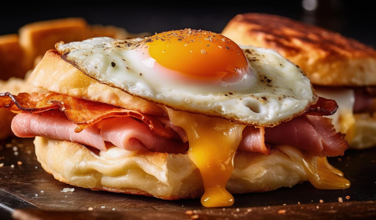 Breakfast sandwich