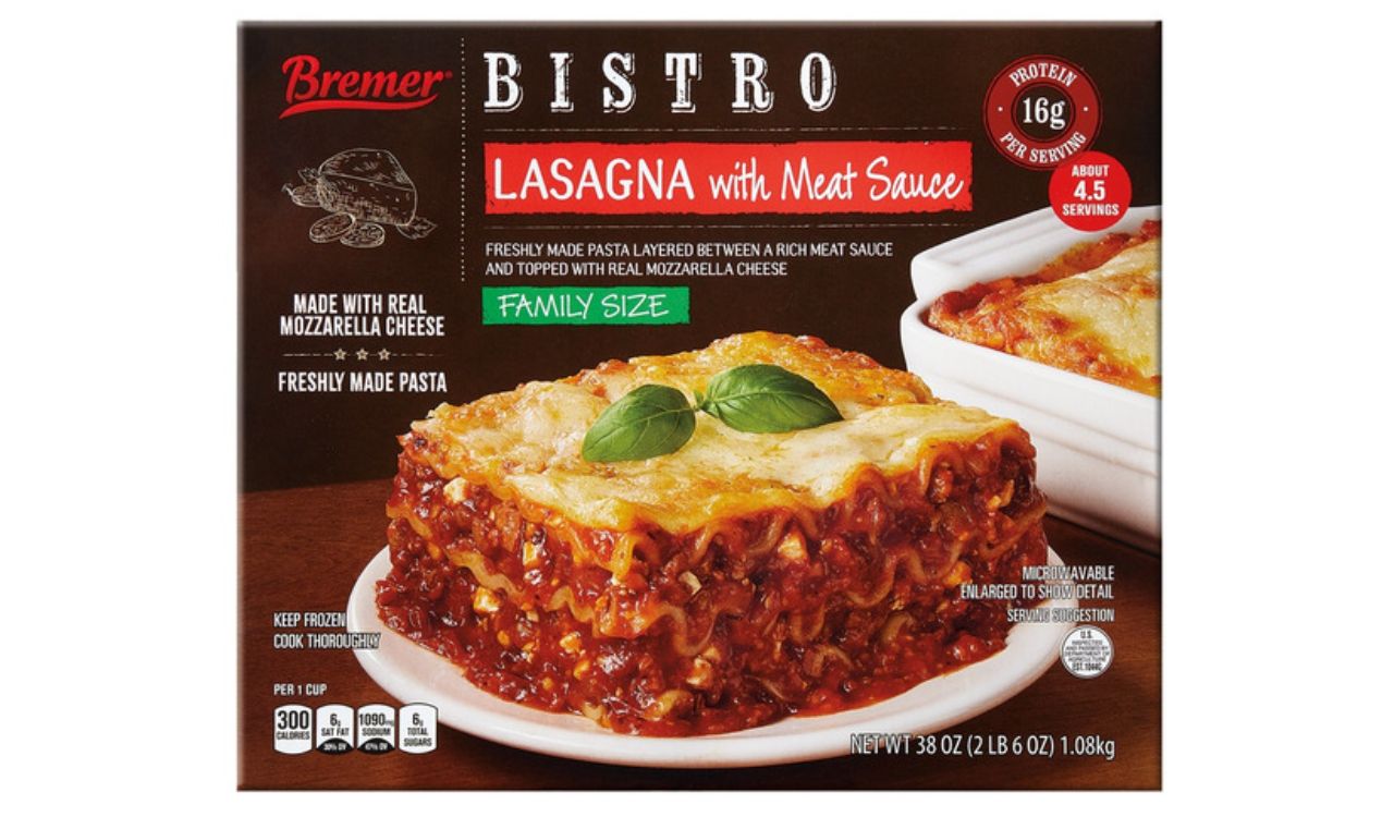 Bremer Lasagna with Meat Sauce
