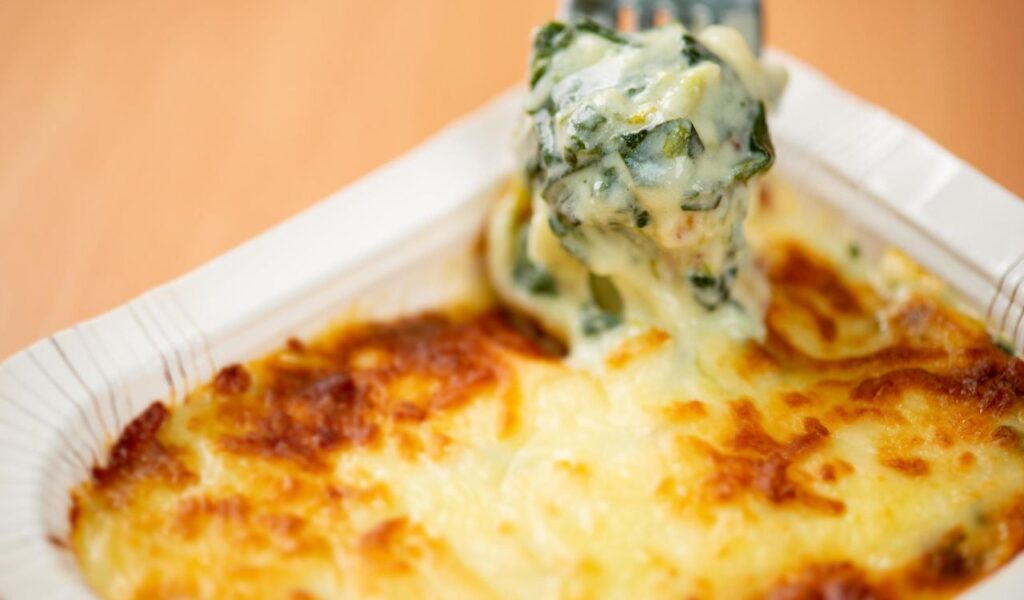 Butternut Squash and Spinach Casserole