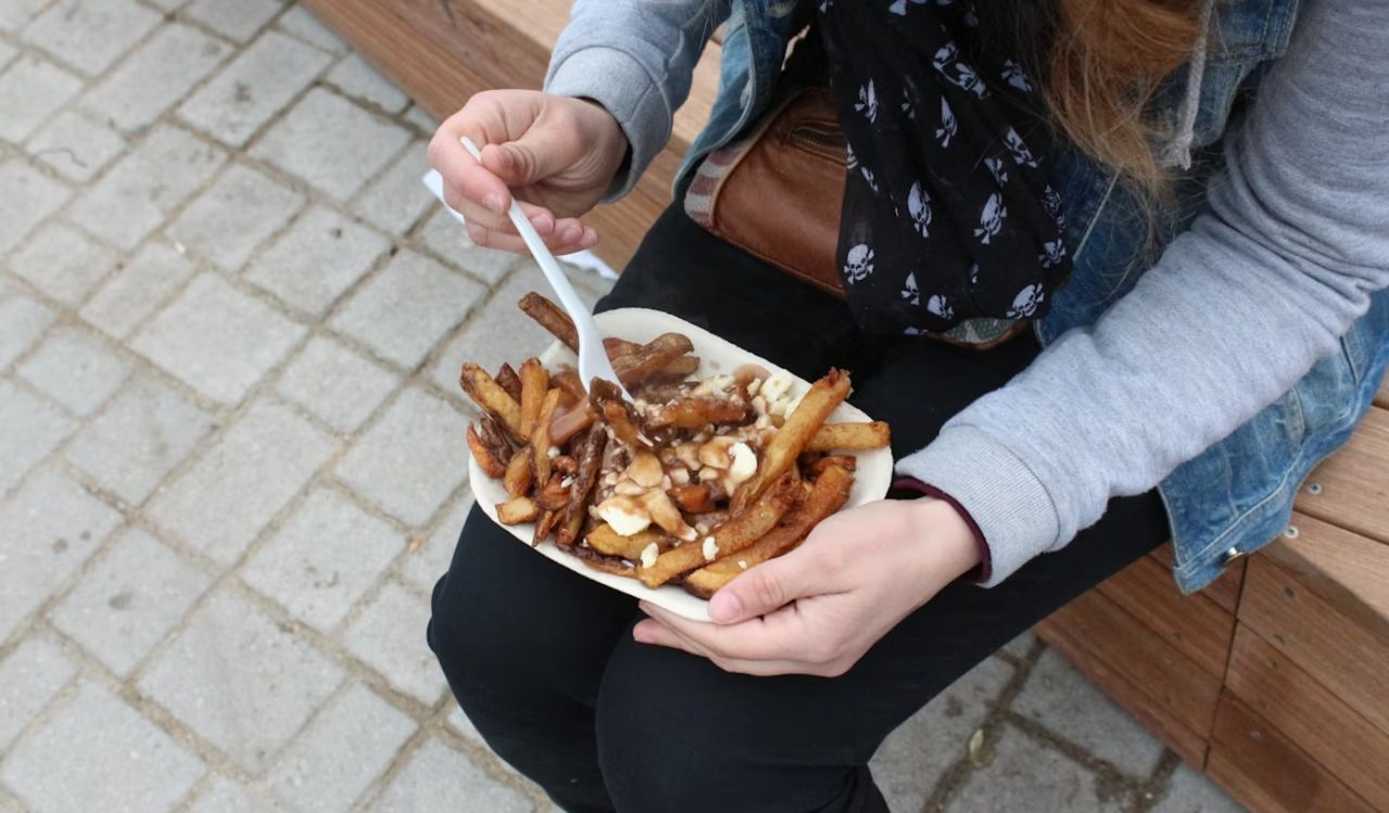 Canadian food- poutine