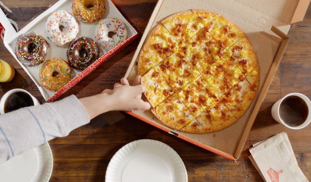 Casey’s Breakfast Pizza