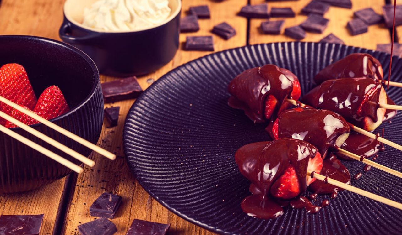 Chocolate-covered strawberries