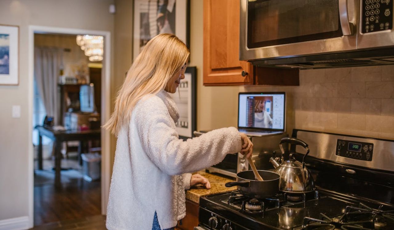 Cooking at home