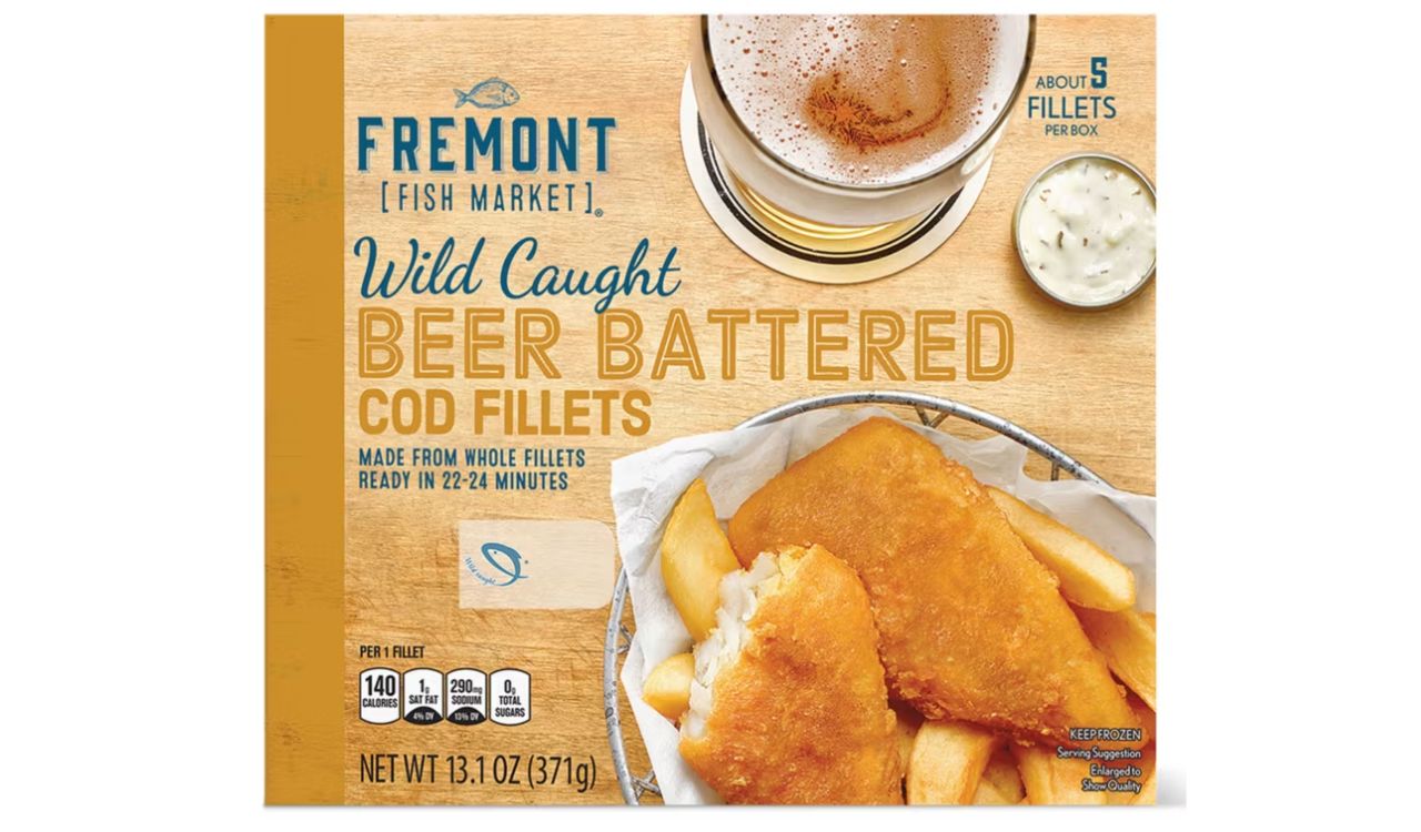 Fremont Fish Market Beer Battered Cod Fillets
