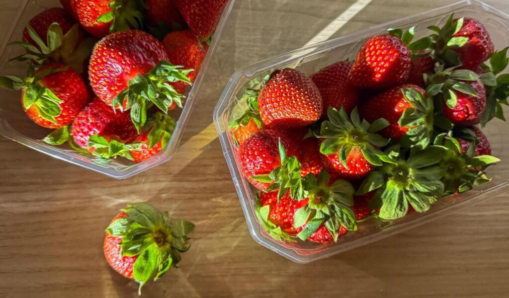 Fresh strawberries