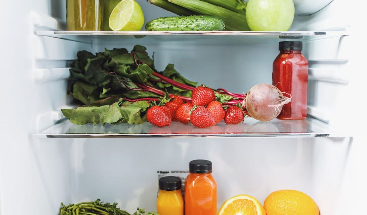 Fruits in refrigerator