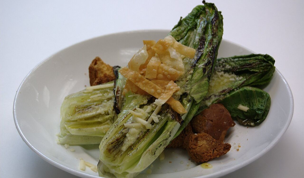 Grilled Caesar Salad