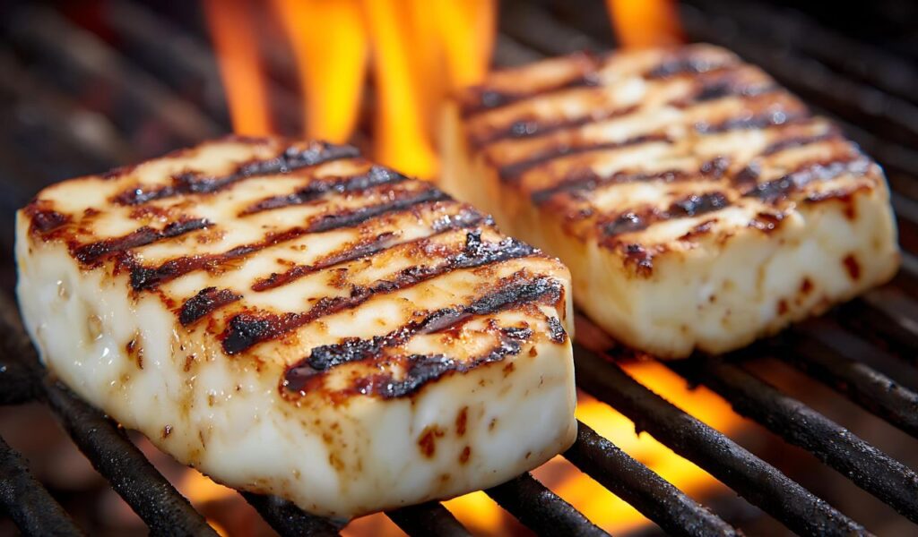 Grilled Halloumi Cheese