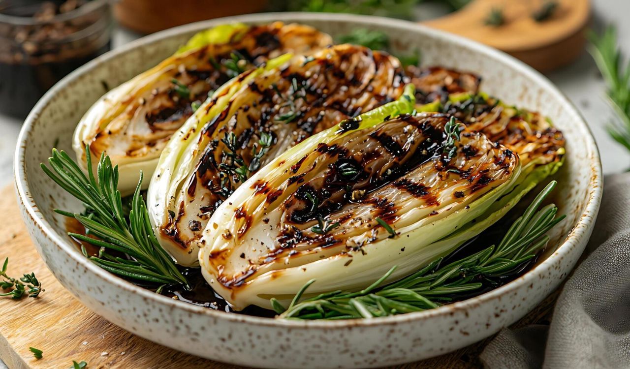 Grilled Romaine Salad