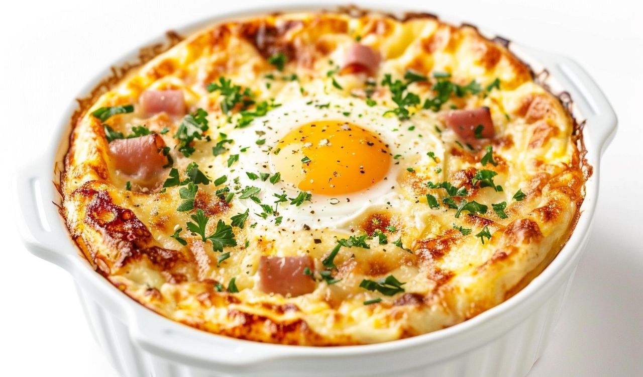 Ham and cheese breakfast casserole