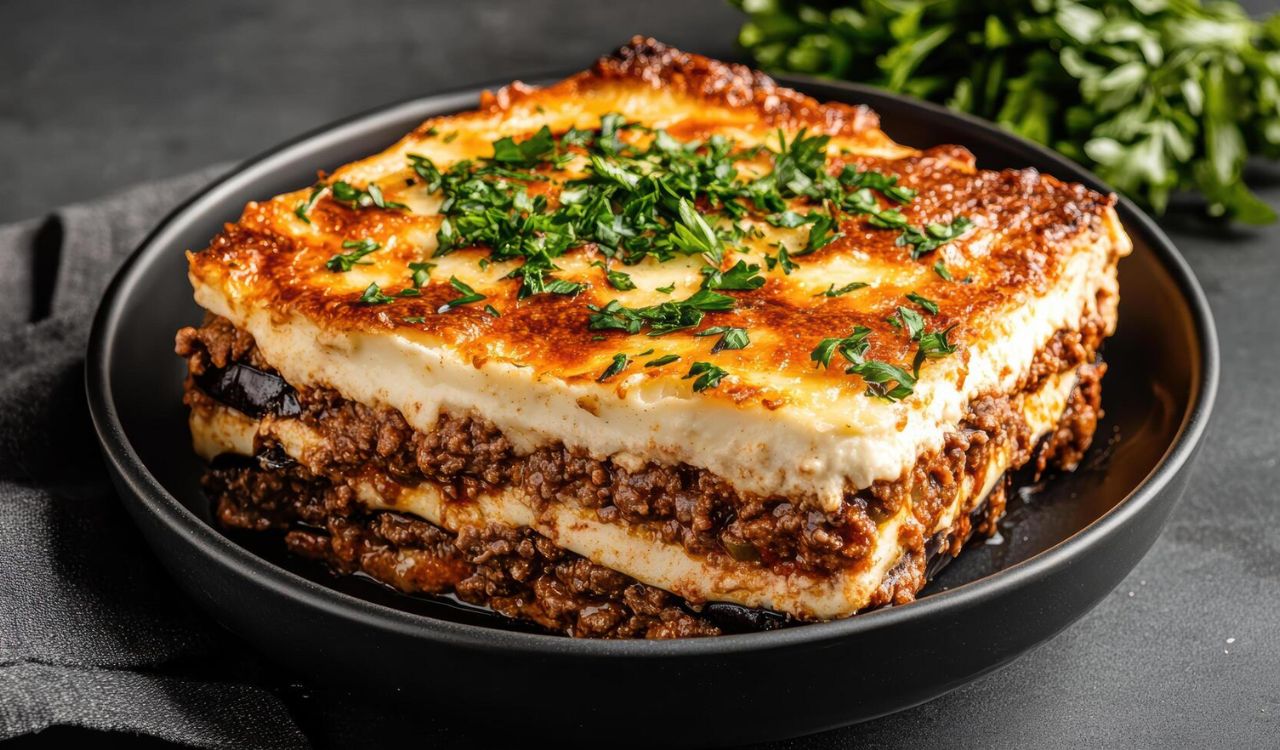 Layer ingredients in casserole