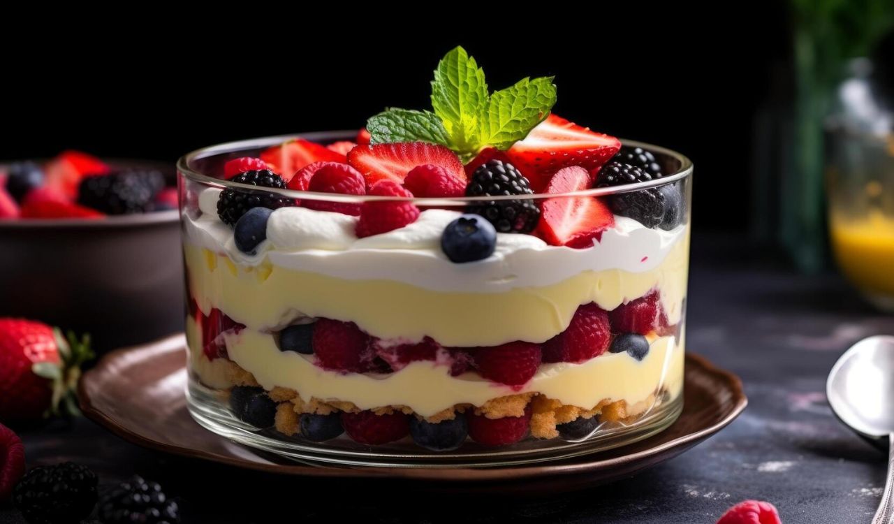 Lemon Berry Trifle