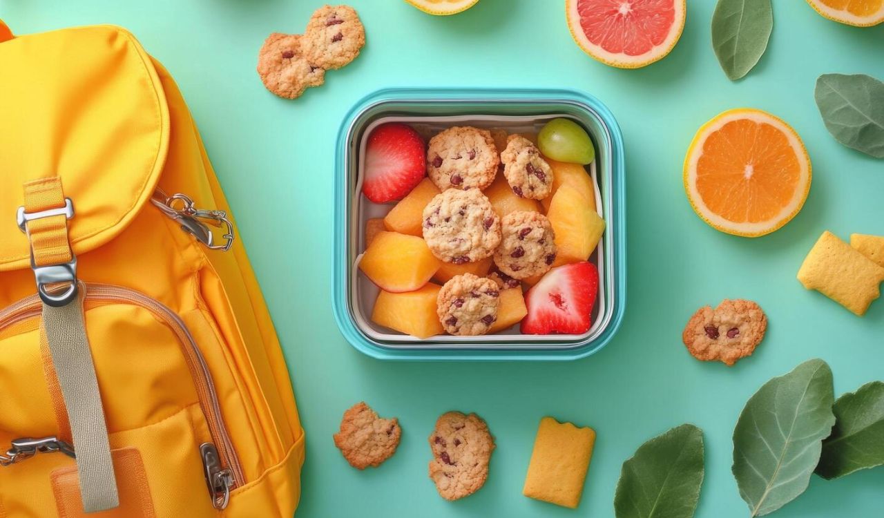 Lunchbox with snacks