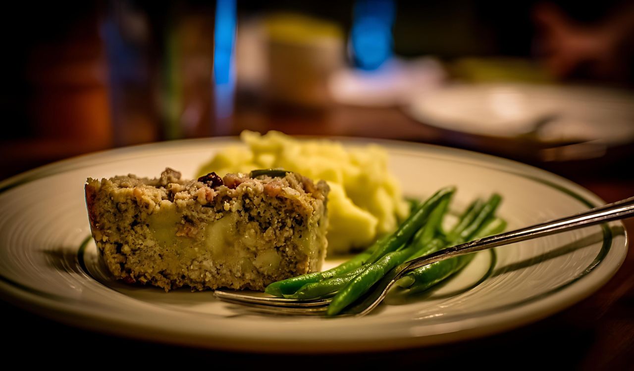 Meatloaf with cheese