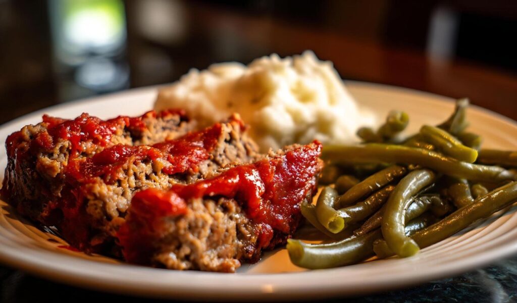 Meatloaf with sides