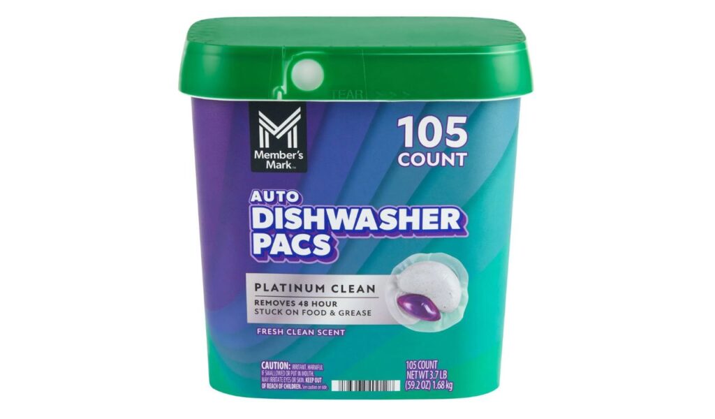 Member’s Mark Dishwasher Detergent Pacs
