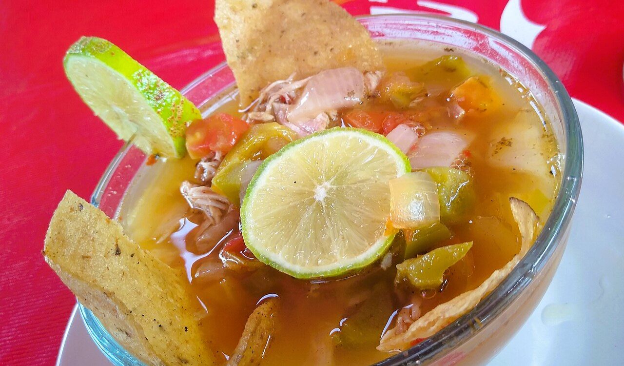 Mexican Chicken Lime Soup