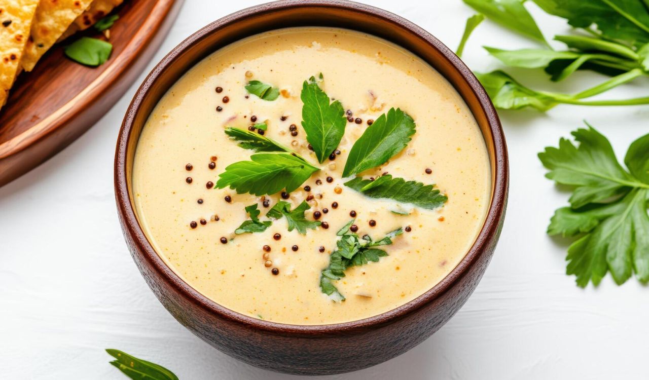 Mustard cream sauce