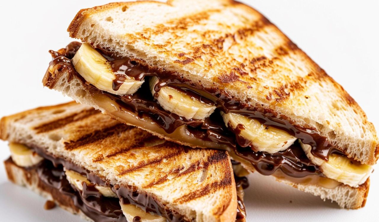 Nutella banana panini