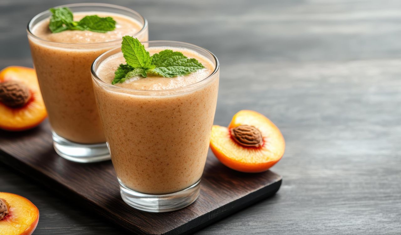 Peach Oat Smoothie