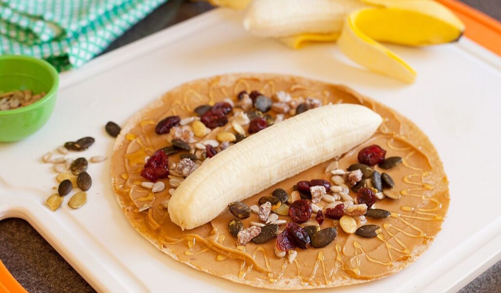 Peanut Butter Banana Wrap