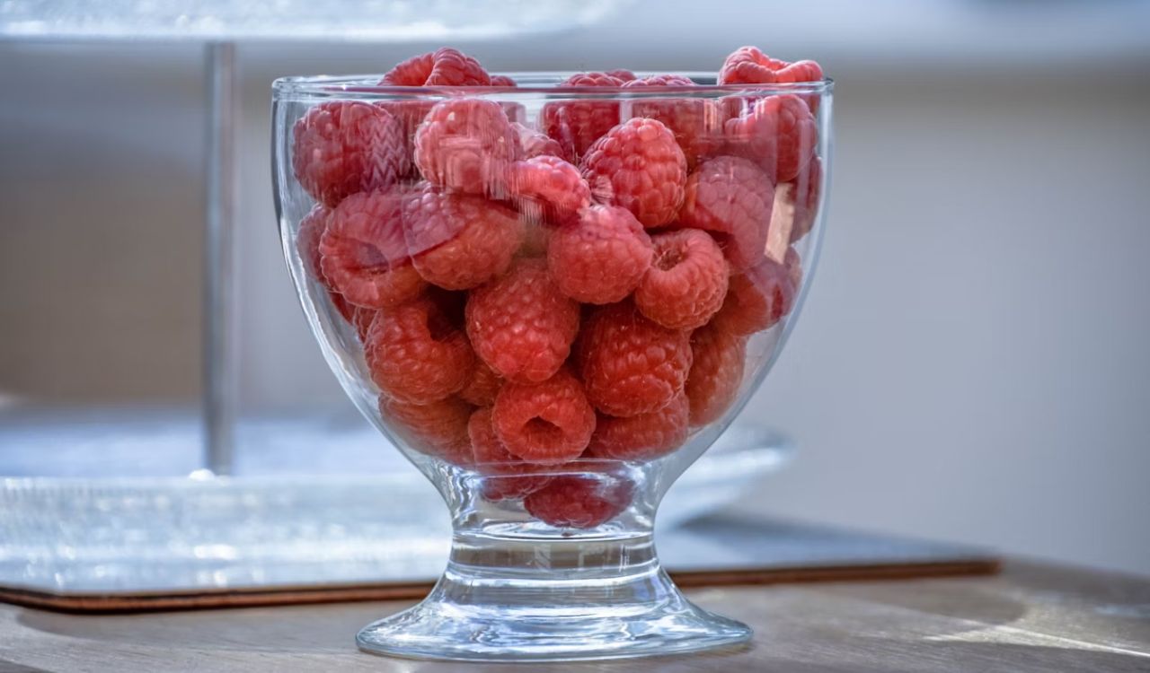Portion of berries