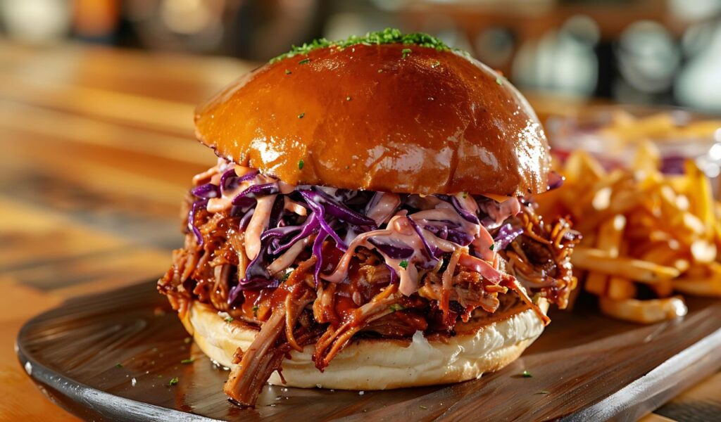 Pulled Pork BBQ Sandwich