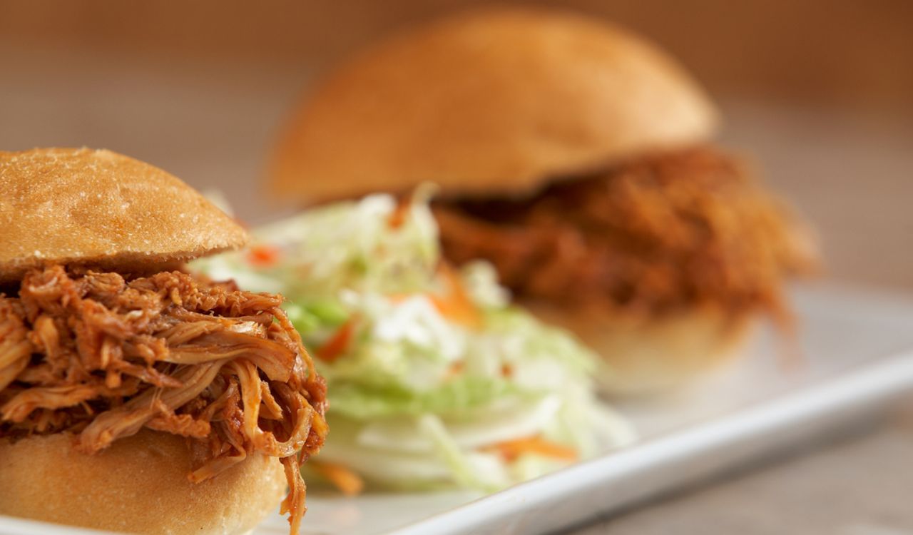 Pulled pork sandwiches