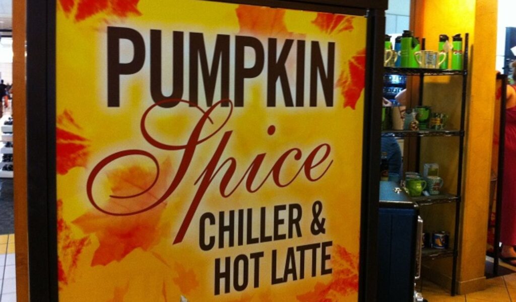 Pumpkin spice marketing