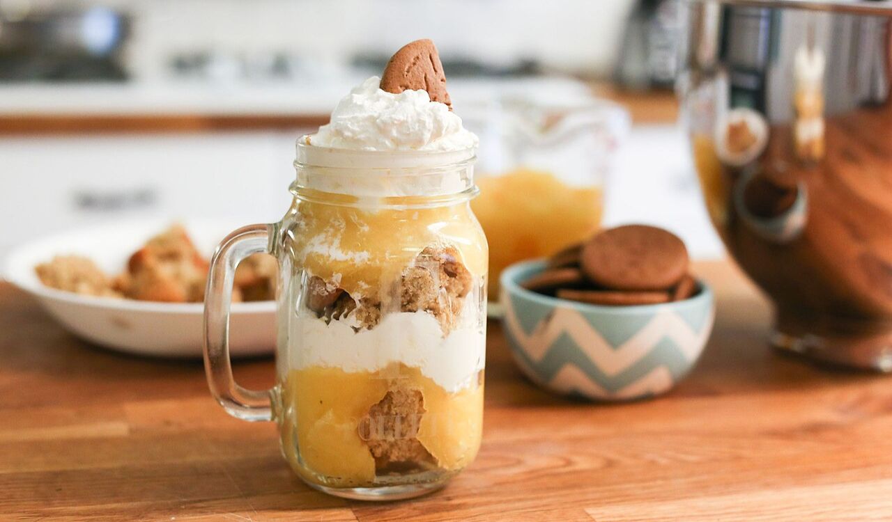 Pumpkin spice trifle