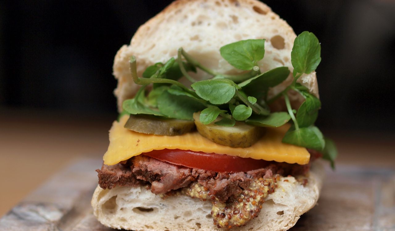 Roast beef sandwich
