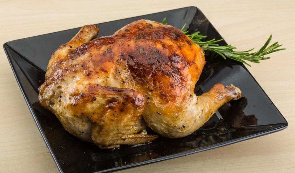 Roasted chicken
