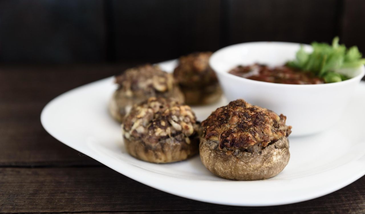 Sausage-Stuffed Mushrooms