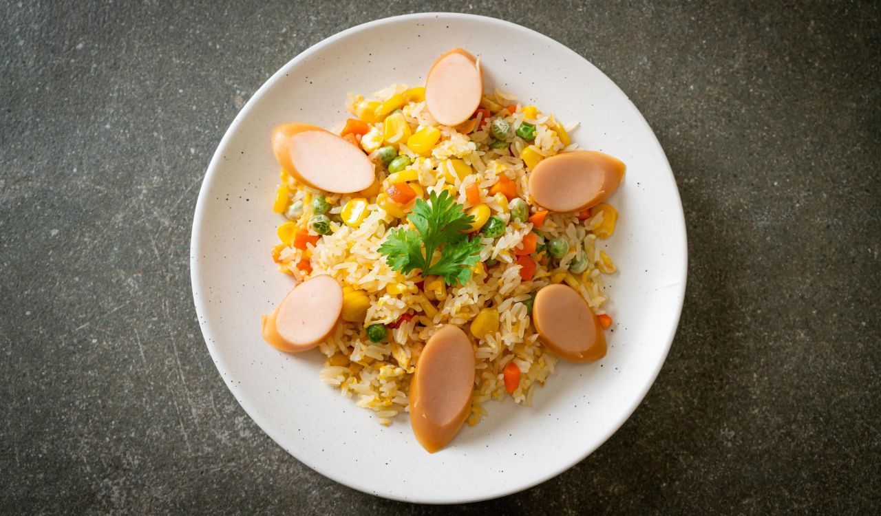 Sausage and Egg Fried Rice
