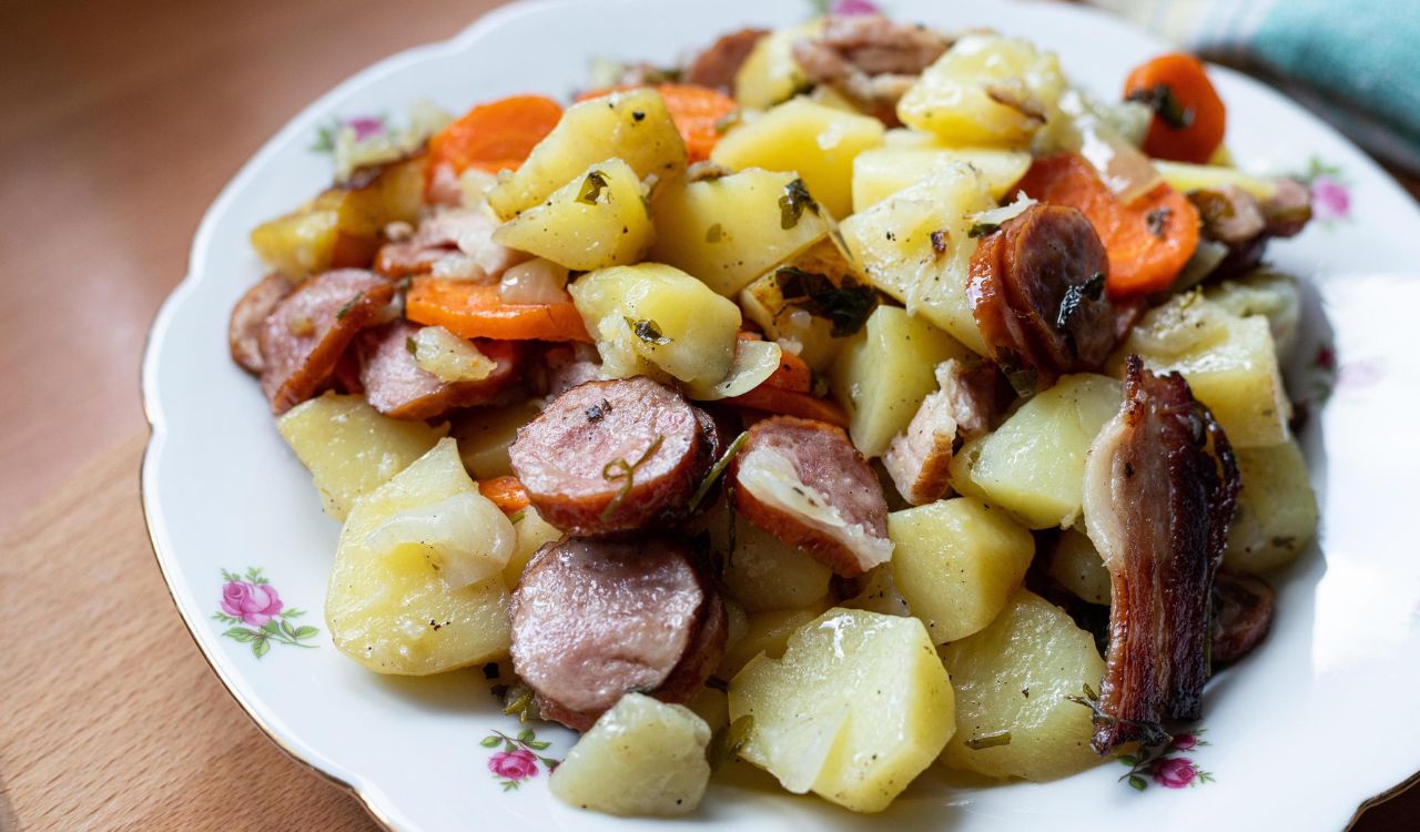 Sausage and Potato Bake