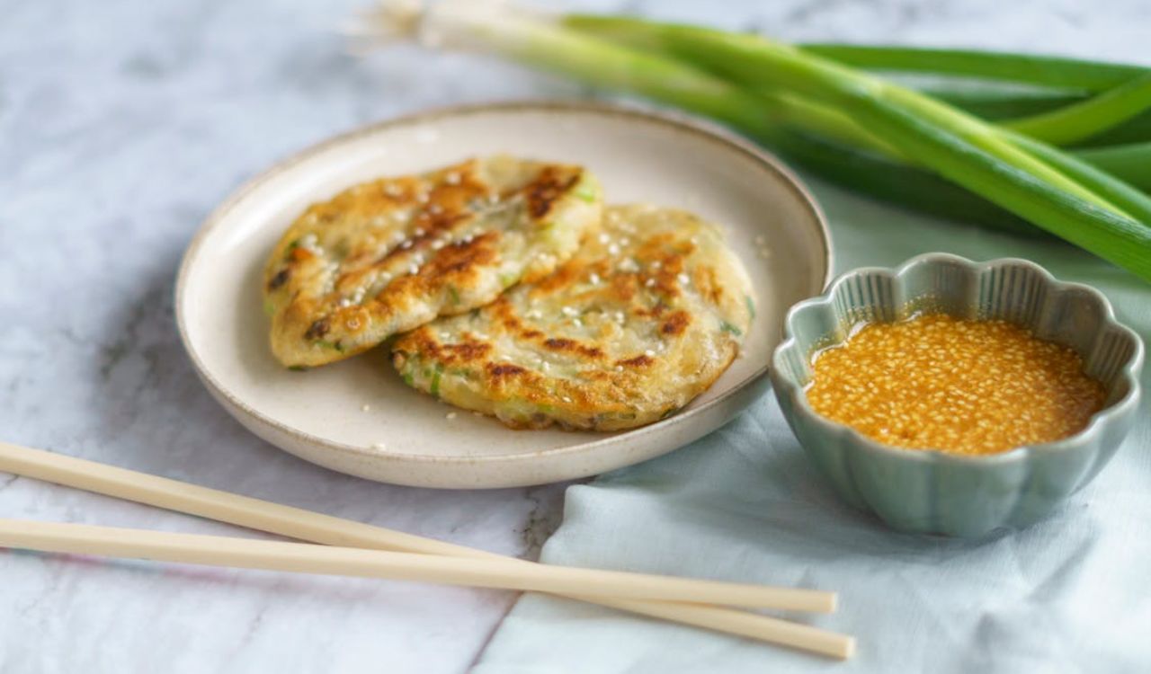 Scallion pancakes