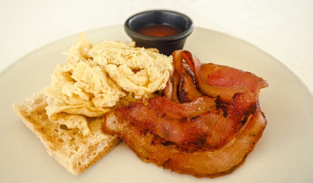 Scrambled Eggs and Bacon